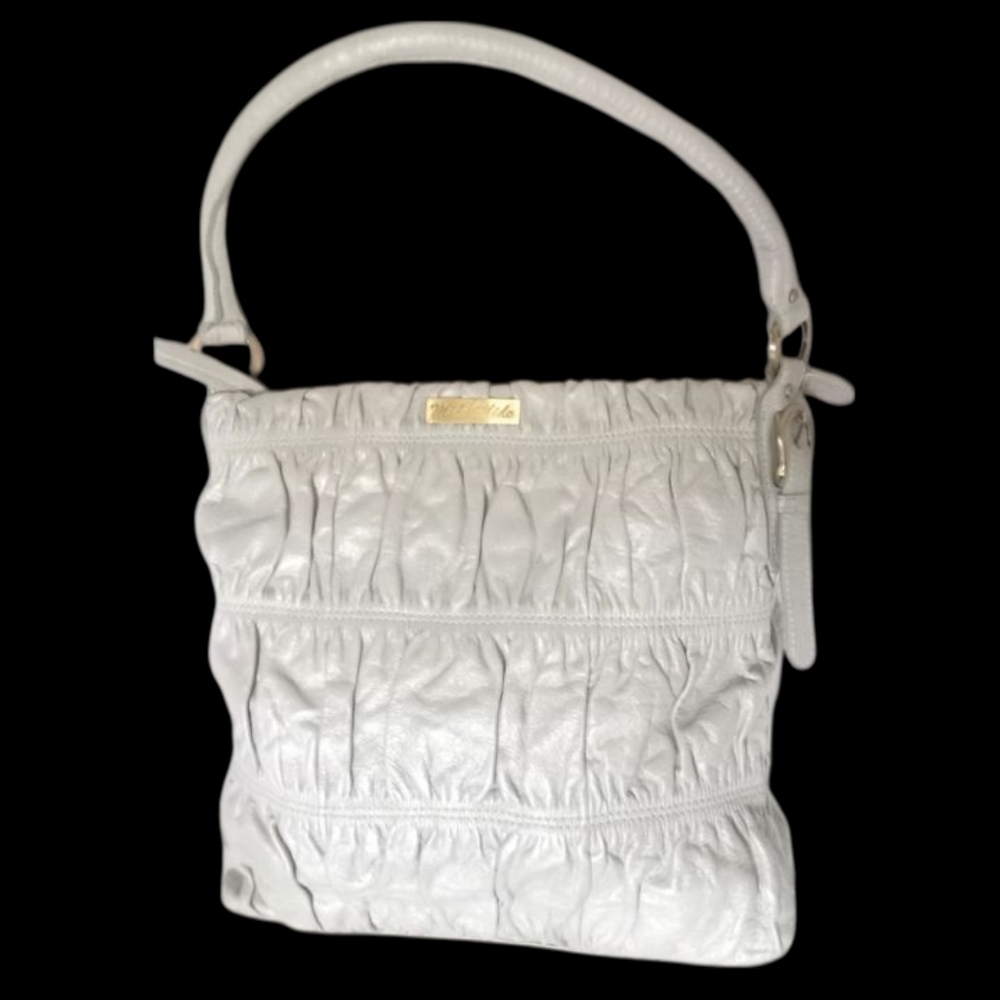 Mido Mido Geniune LEATHER Hobo Shoulder Bag. EXCELLENT Condition!!